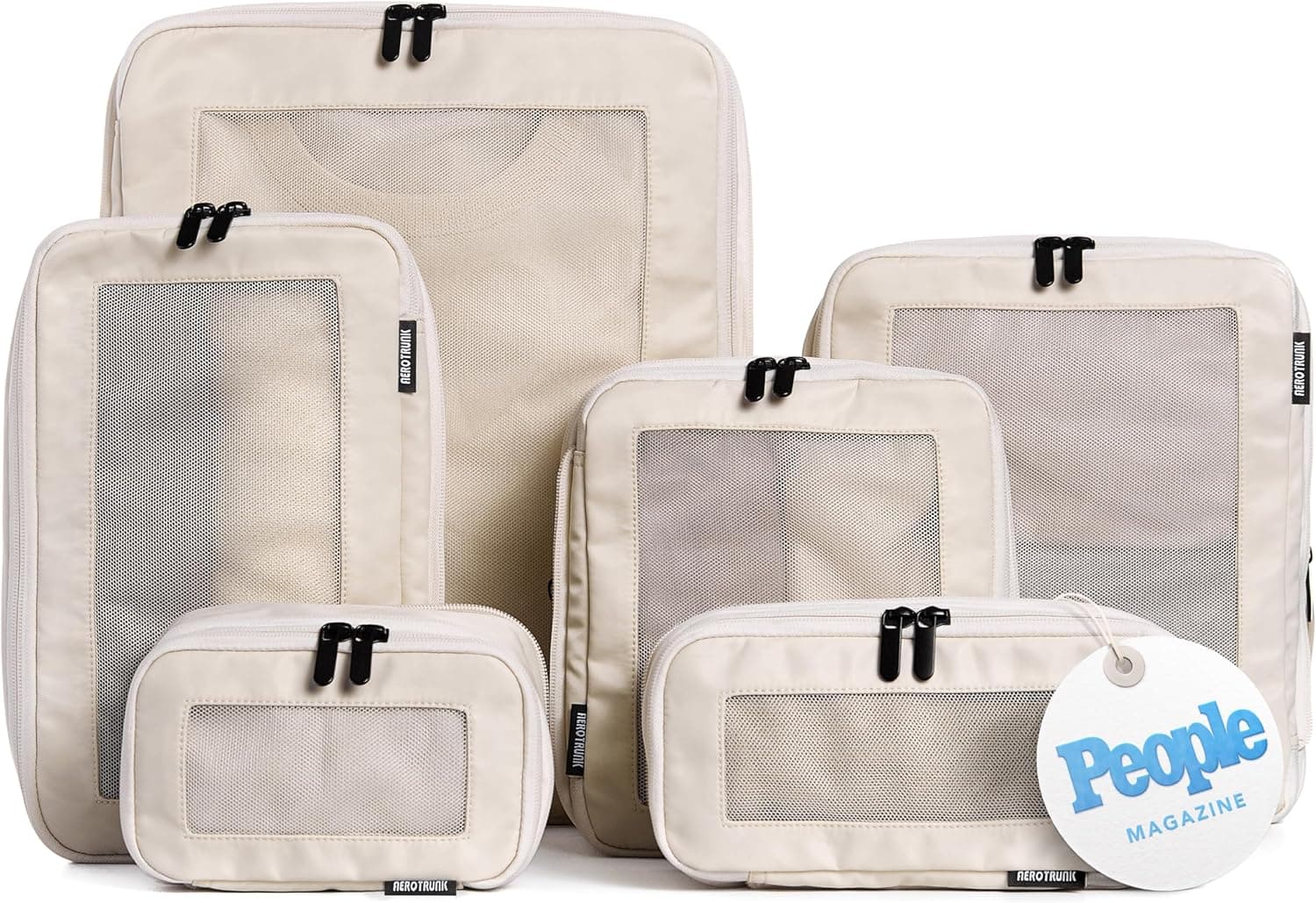 Aerotrunk Compression Packing Cubes, 6-pack, product photograph from the listing